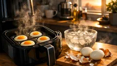 How to make air fryer hard-boiled eggs that peel easily every time