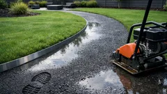 Asphalt millings for garden paths: a budget-friendly way to stop muddy walkways