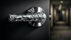Why people are wrapping door handles in aluminum foil and when it actually helps