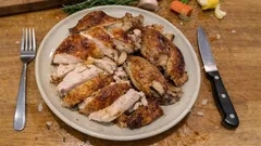 Roasted Capon Two Ways: Juicy Holiday Roast Plus a Rich Homemade Broth