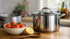Is aluminum cookware safe for tomato sauce and other acidic foods