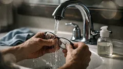 How to clean eyeglasses without scratching the lenses