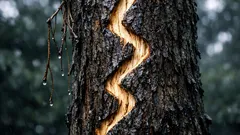 Scientists found a lightning-resistant tree in Panama, and it may reshape the rainforest