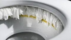The overnight toilet rim cleaning trick that melts hard water stains with vinegar